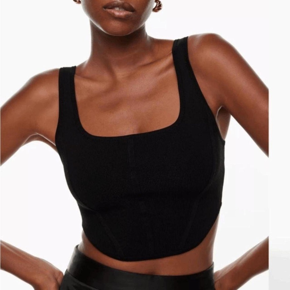 WILFRED NATALIE TOP KNIT BUSTIER TANK TOP